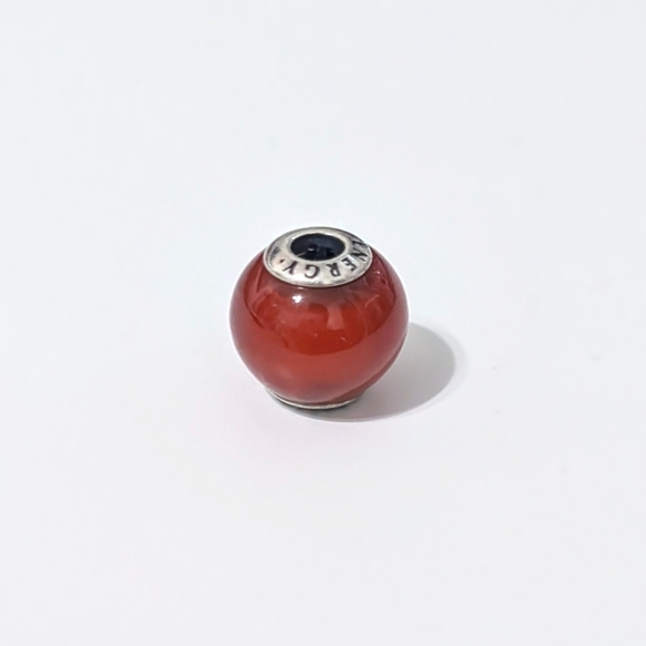 Pandora Essence Energy Charm Bead Sterling Silver Carnelian 925 ALE - Picture 1 of 4